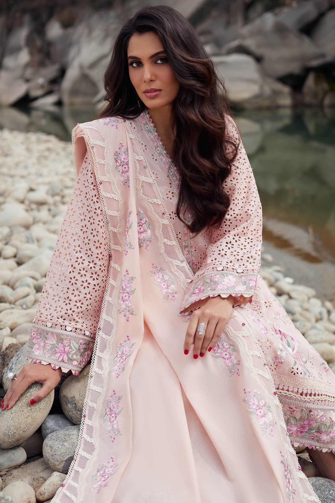 Elan | Lawn24 | AIREEN (EL24-09 A) - by - Libasekhas UK - Registered Vendor of : Elan - 100% Original Designer Dresss