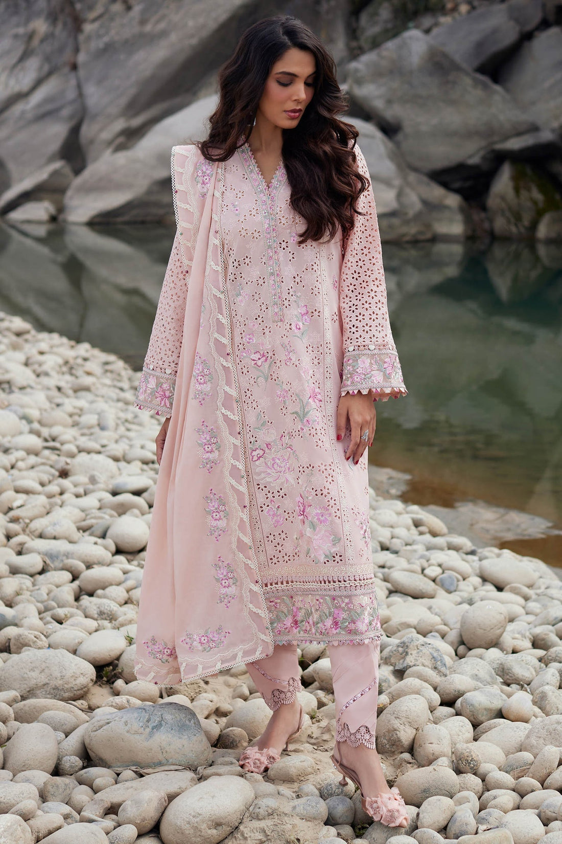 Elan | Lawn24 | AIREEN (EL24-09 A) - by - Libasekhas UK - Registered Vendor of : Elan - 100% Original Designer Dresss