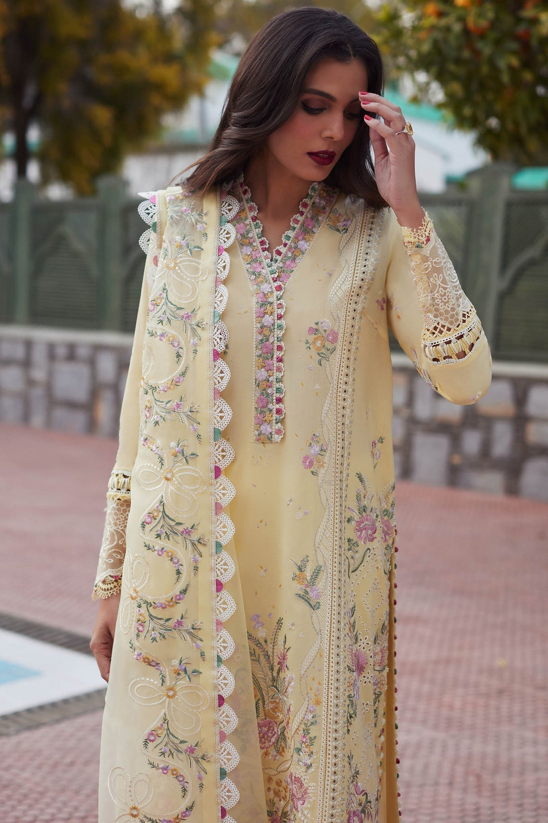 Elan | Lawn24 | ZENEL (EL24-08 B) - by - Libasekhas UK - Registered Vendor of : Elan - 100% Original Designer Dresss