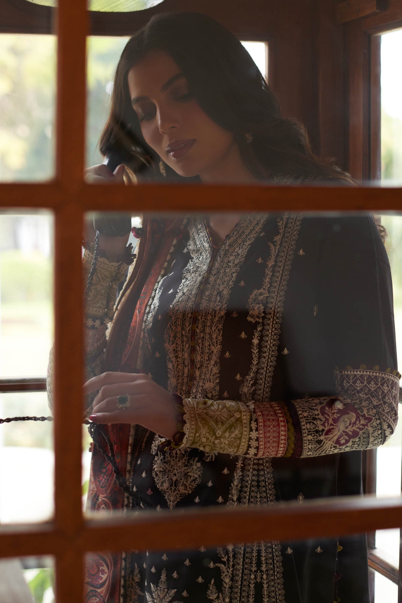 Elan | Lawn24 | SHERINE (EL24-07 A) - by - Libasekhas UK - Registered Vendor of : Elan - 100% Original Designer Dresss