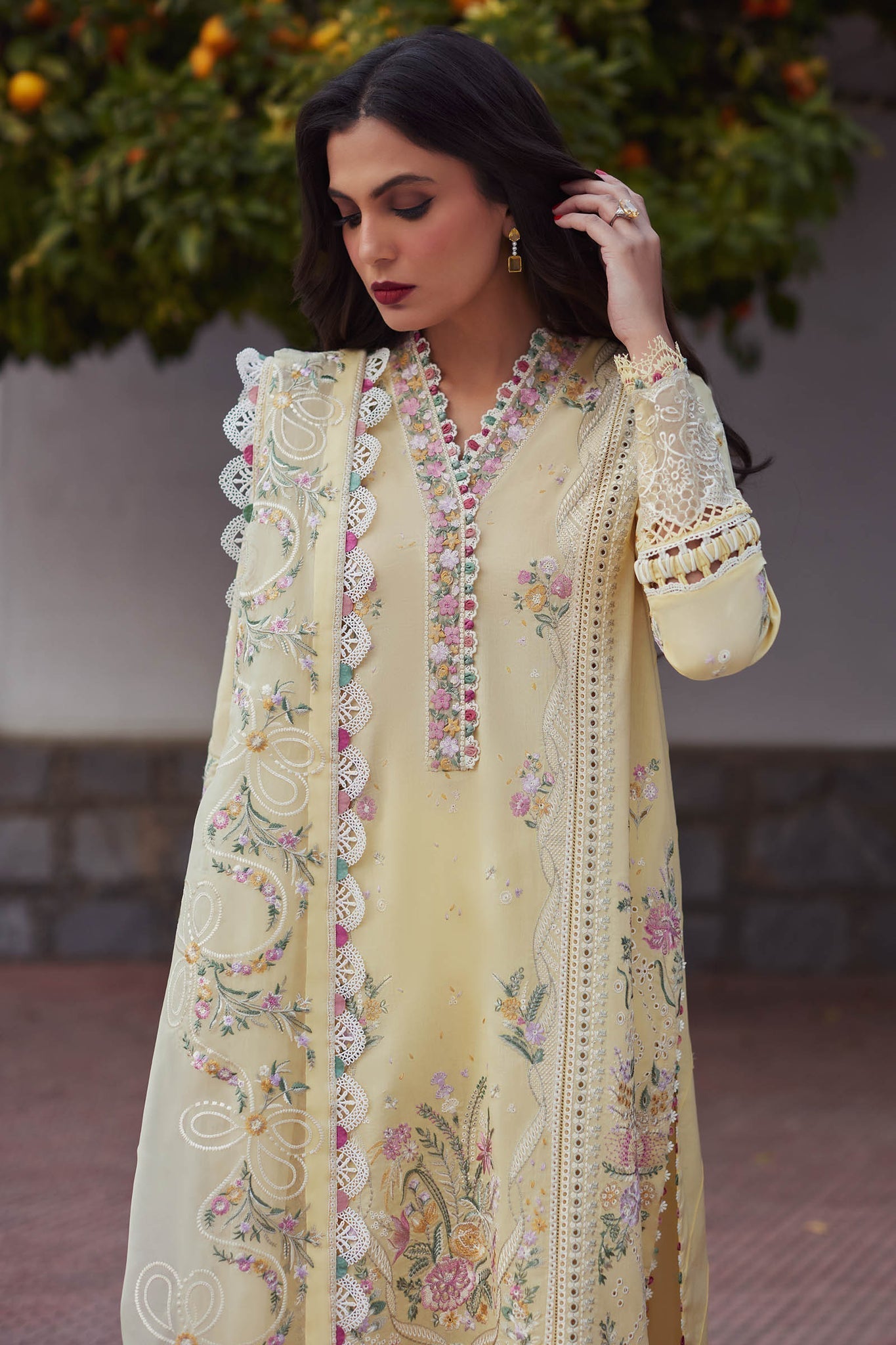 Elan | Lawn24 | ZENEL (EL24-08 B) - by - Libasekhas UK - Registered Vendor of : Elan - 100% Original Designer Dresss