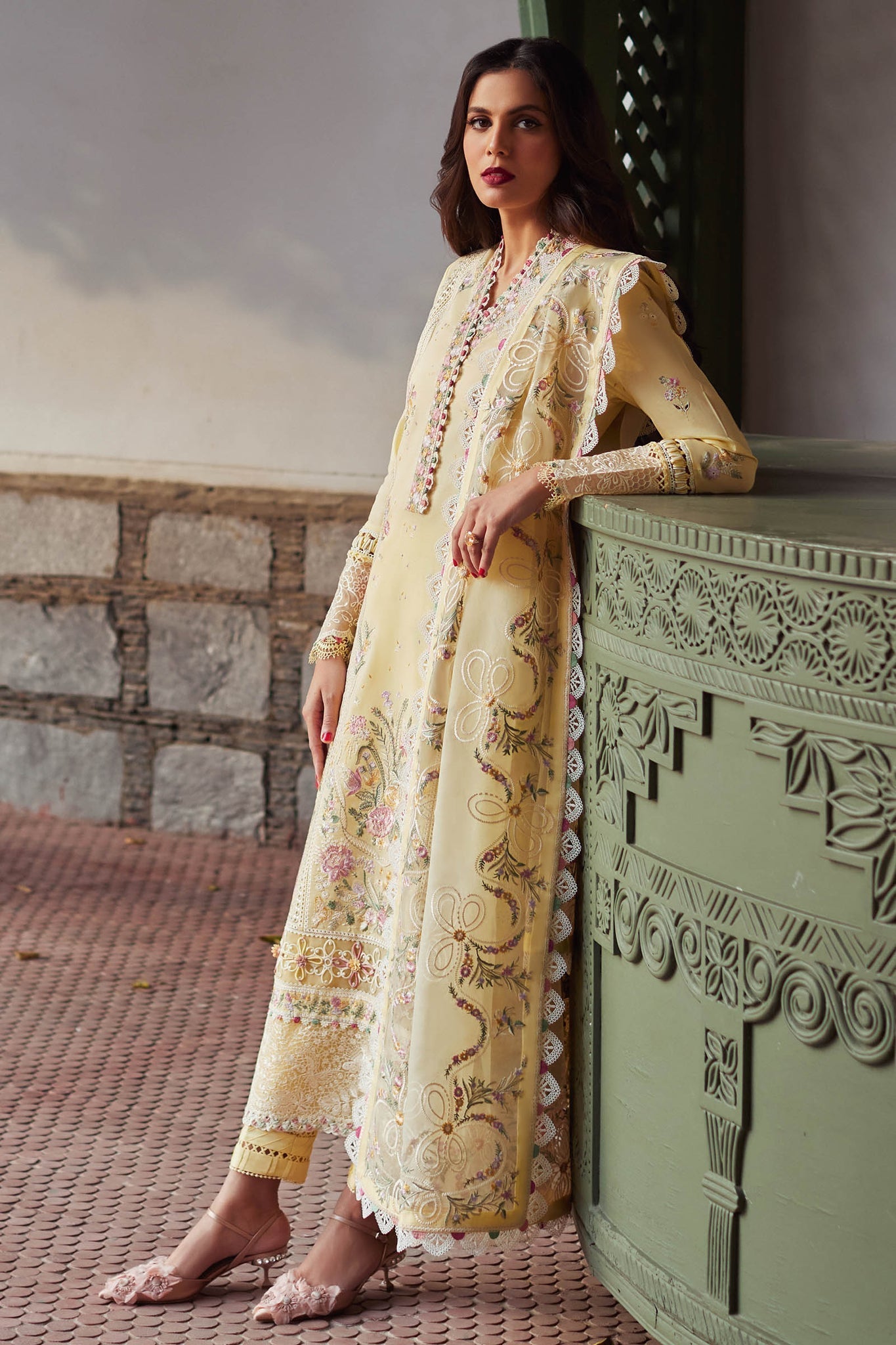 Elan | Lawn24 | ZENEL (EL24-08 B) - by - Libasekhas UK - Registered Vendor of : Elan - 100% Original Designer Dresss