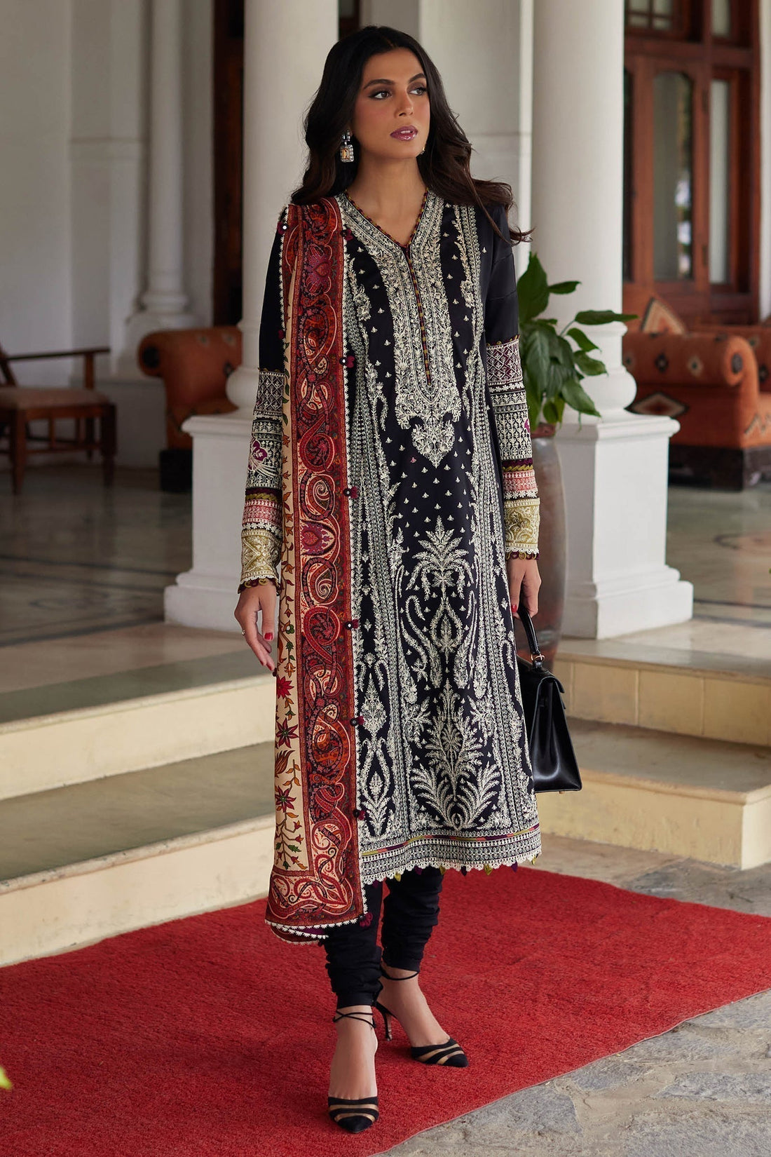 Elan | Lawn24 | SHERINE (EL24-07 A) - by - Libasekhas UK - Registered Vendor of : Elan - 100% Original Designer Dresss