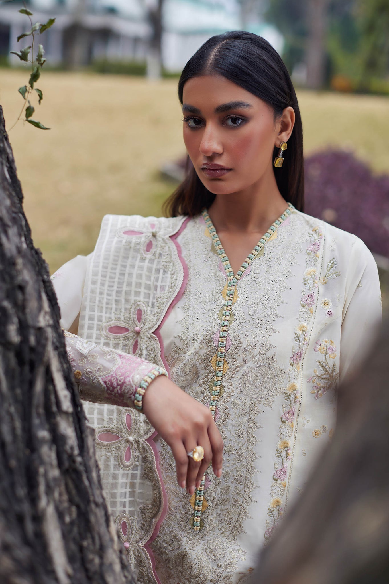 Elan | Lawn24 | NEZIHA (EL24-05 A) - by - Libasekhas UK - Registered Vendor of : Elan - 100% Original Designer Dresss