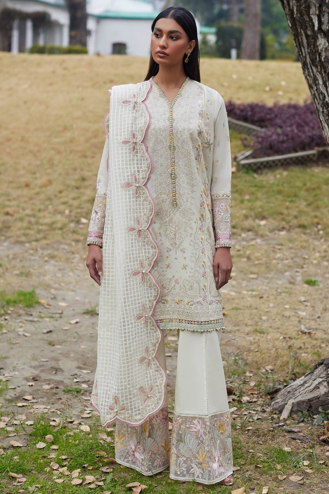 Elan | Lawn24 | NEZIHA (EL24-05 A) - by - Libasekhas UK - Registered Vendor of : Elan - 100% Original Designer Dresss