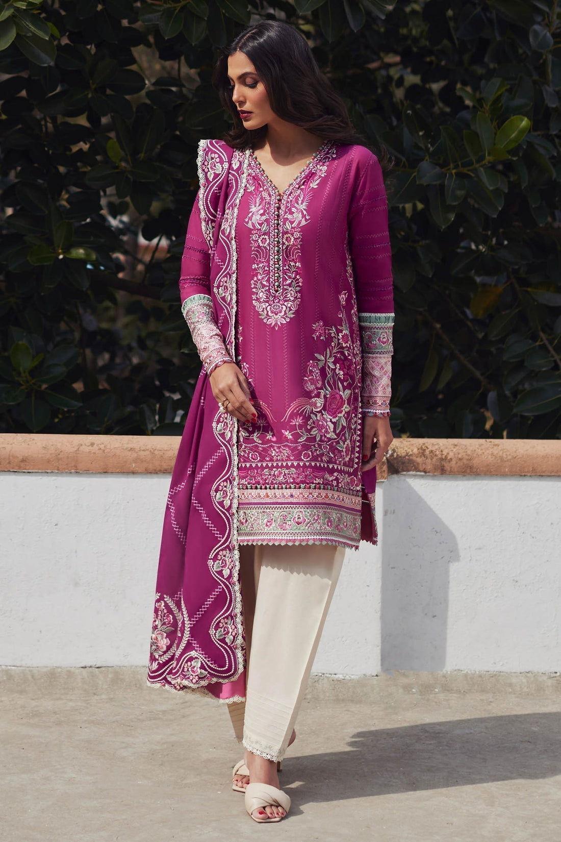 Elan | Lawn24 | AIRA (EL24-10 A) - by - Libasekhas UK - Registered Vendor of : Elan - 100% Original Designer Dresss