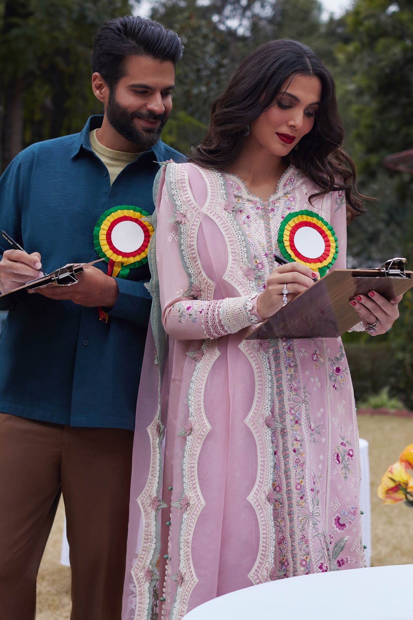 Elan | Lawn24 | MIRZETA (EL24-11 B) - by - Libasekhas UK - Registered Vendor of : Elan - 100% Original Designer Dresss