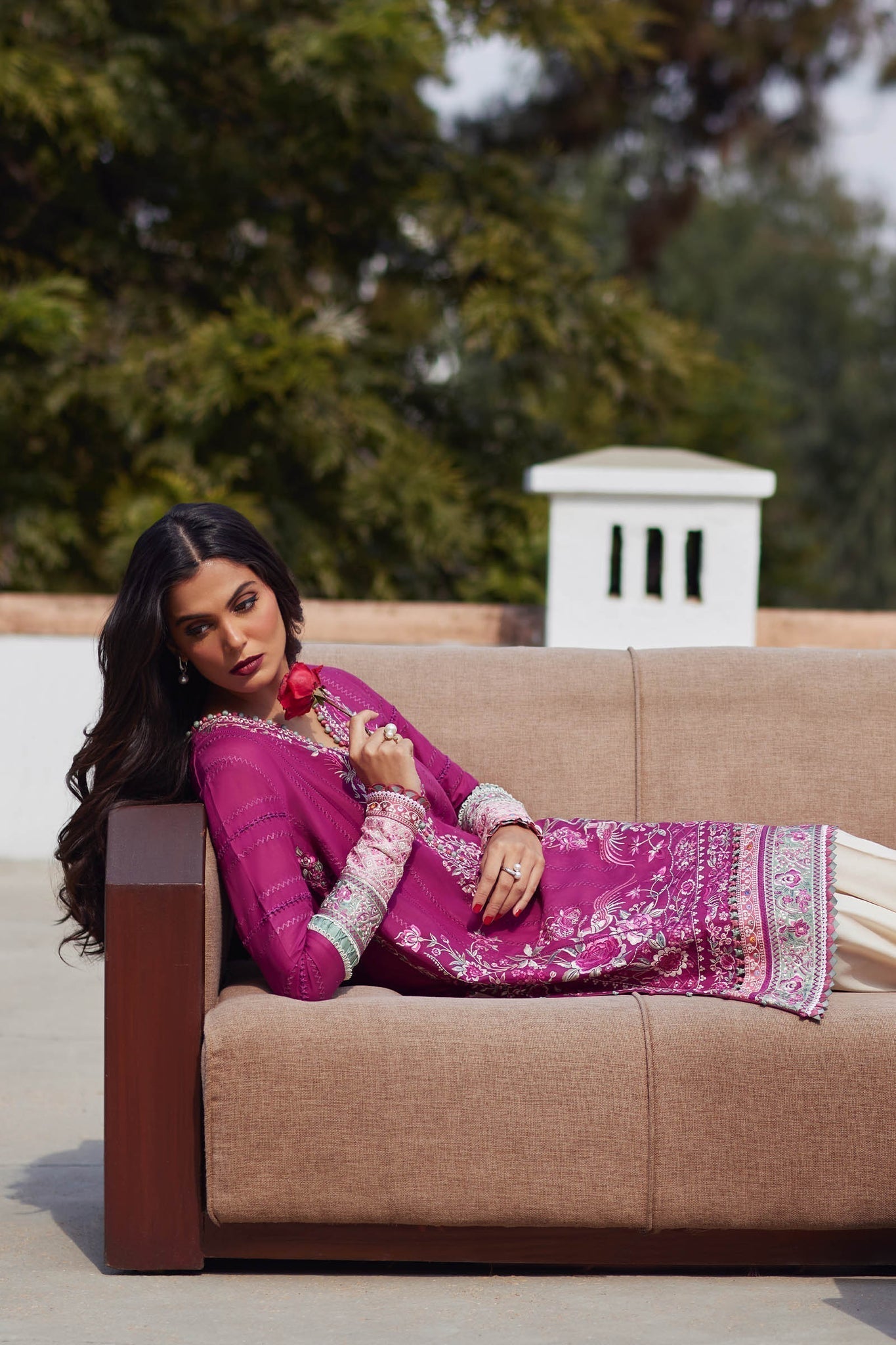 Elan | Lawn24 | AIRA (EL24-10 A) - by - Libasekhas UK - Registered Vendor of : Elan - 100% Original Designer Dresss
