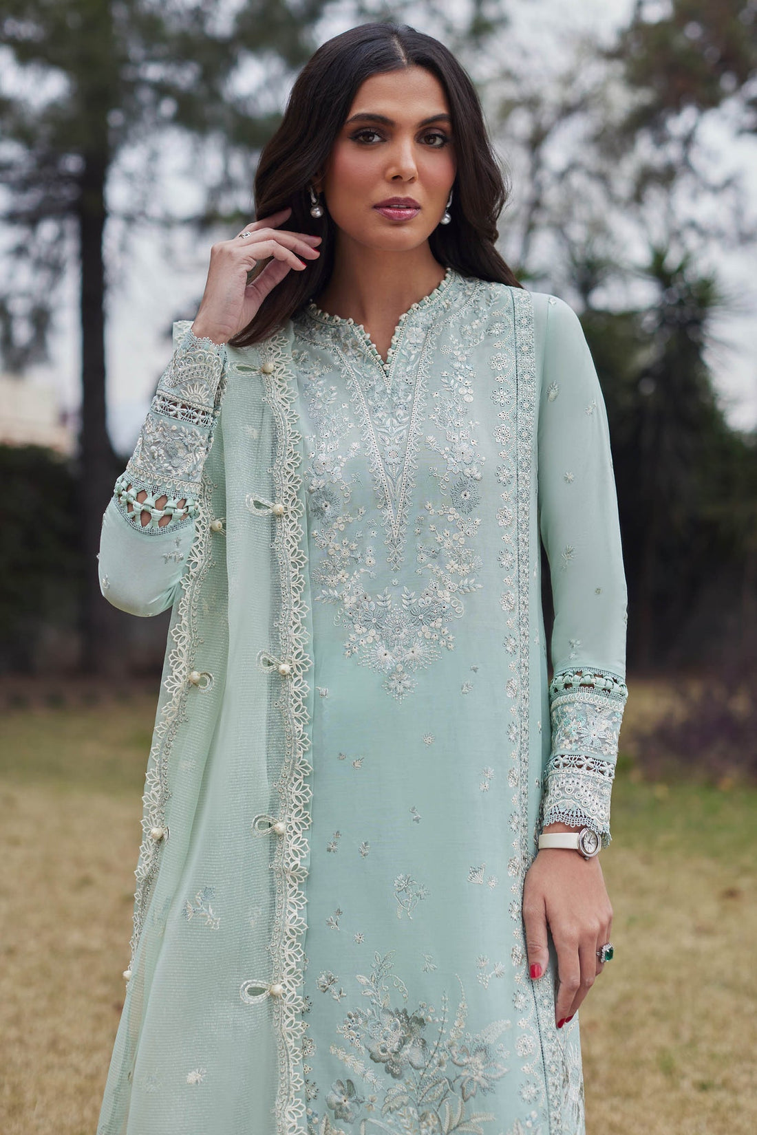 Elan | Lawn24 | MINA (EL24-01 B) - by - Libasekhas UK - Registered Vendor of : Elan - 100% Original Designer Dresss