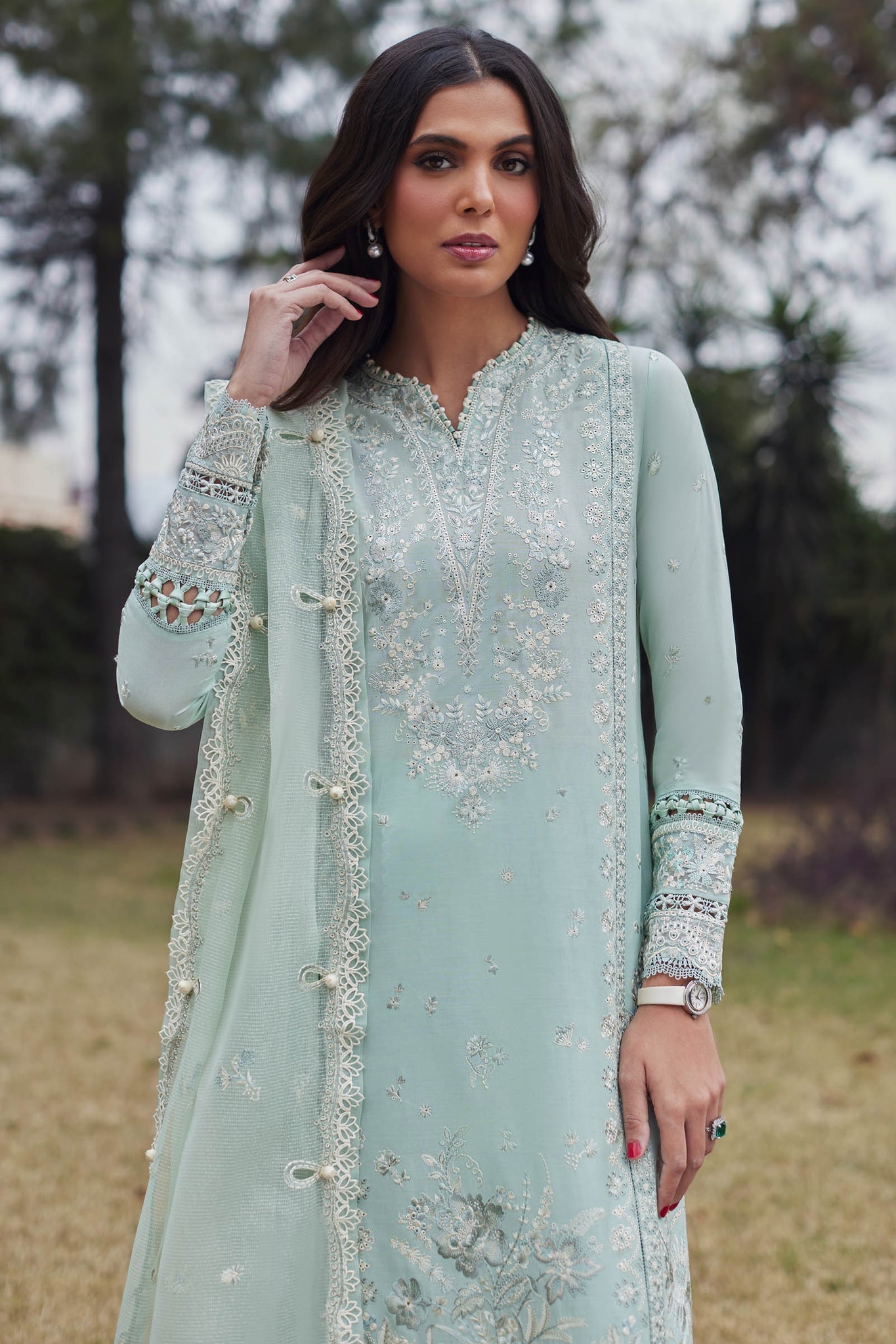 Elan | Lawn24 | MINA (EL24-01 B) - by - Libasekhas UK - Registered Vendor of : Elan - 100% Original Designer Dresss