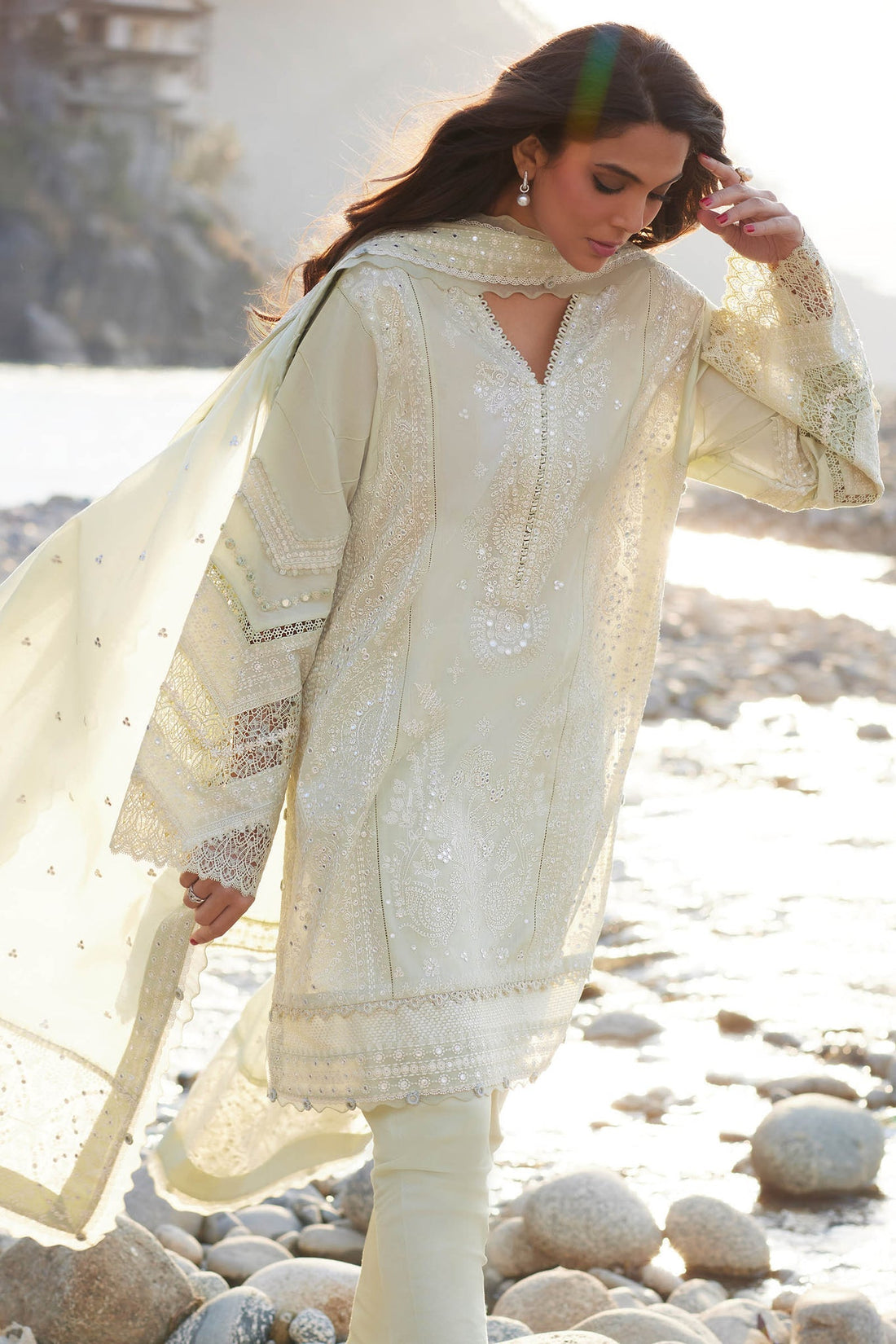 Elan | Lawn24 | ZEINA (EL24-12 A) - by - Libasekhas UK - Registered Vendor of : Elan - 100% Original Designer Dresss