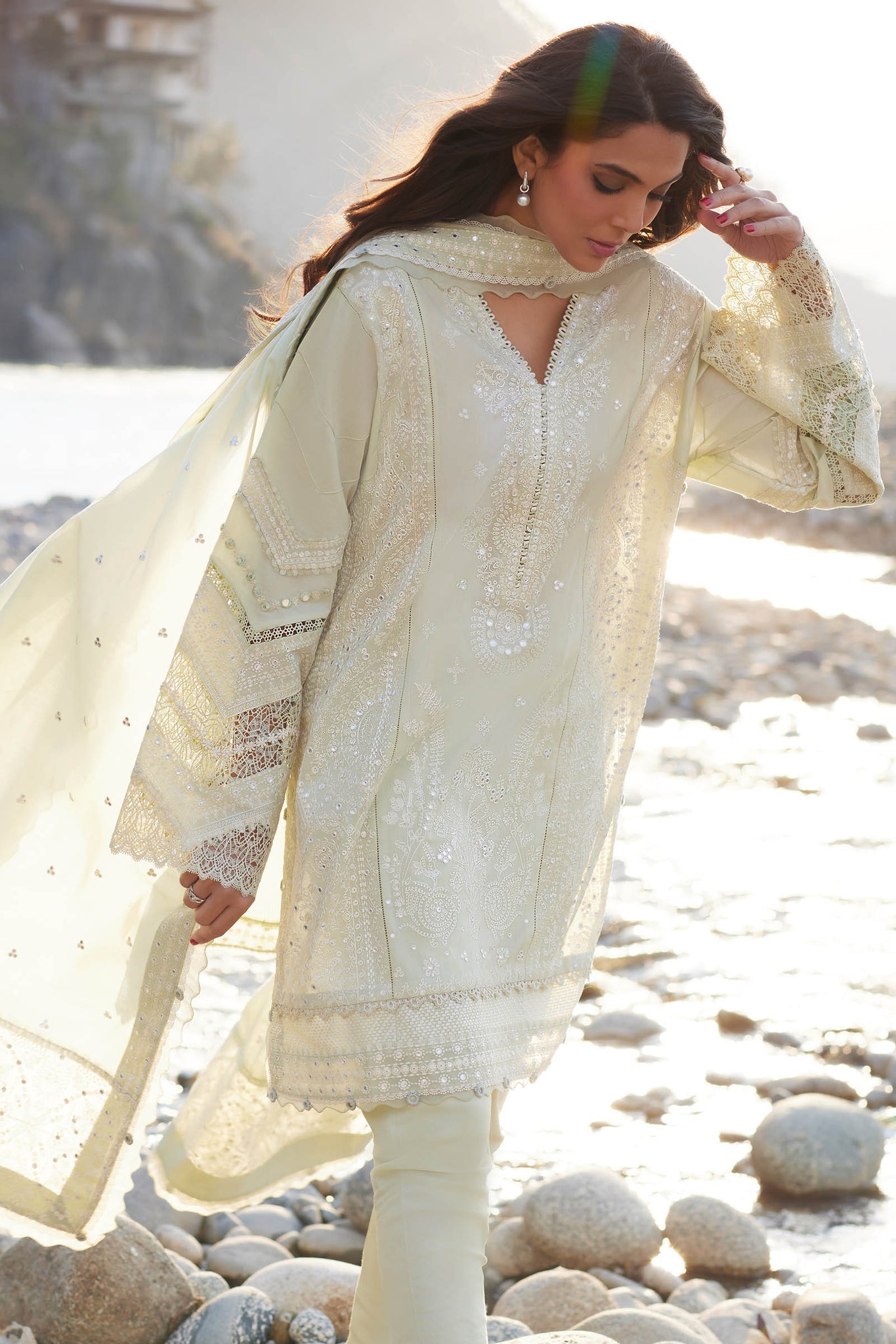 Elan | Lawn24 | ZEINA (EL24-12 A) - by - Libasekhas UK - Registered Vendor of : Elan - 100% Original Designer Dresss