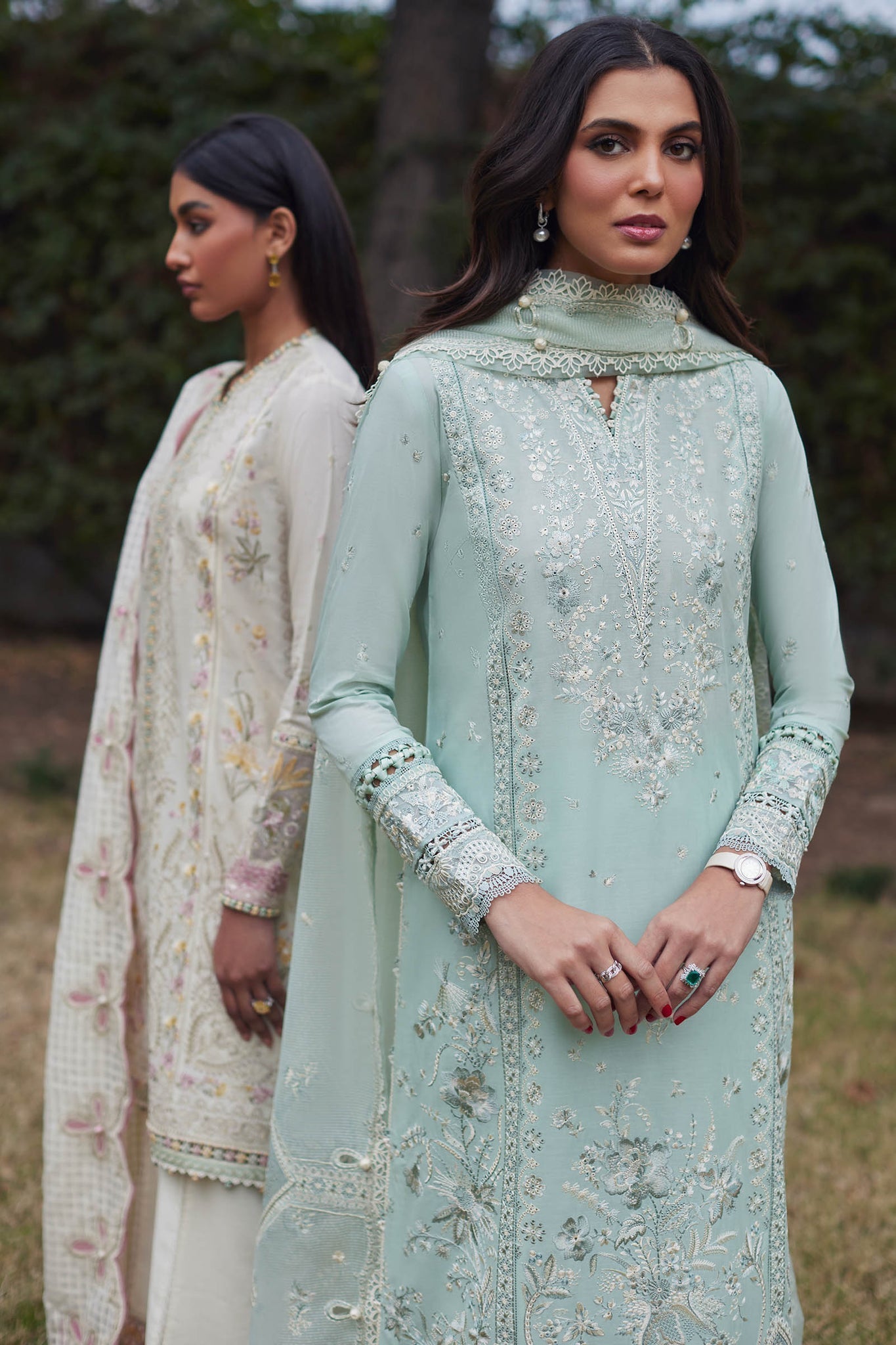 Elan | Lawn24 | MINA (EL24-01 B) - by - Libasekhas UK - Registered Vendor of : Elan - 100% Original Designer Dresss