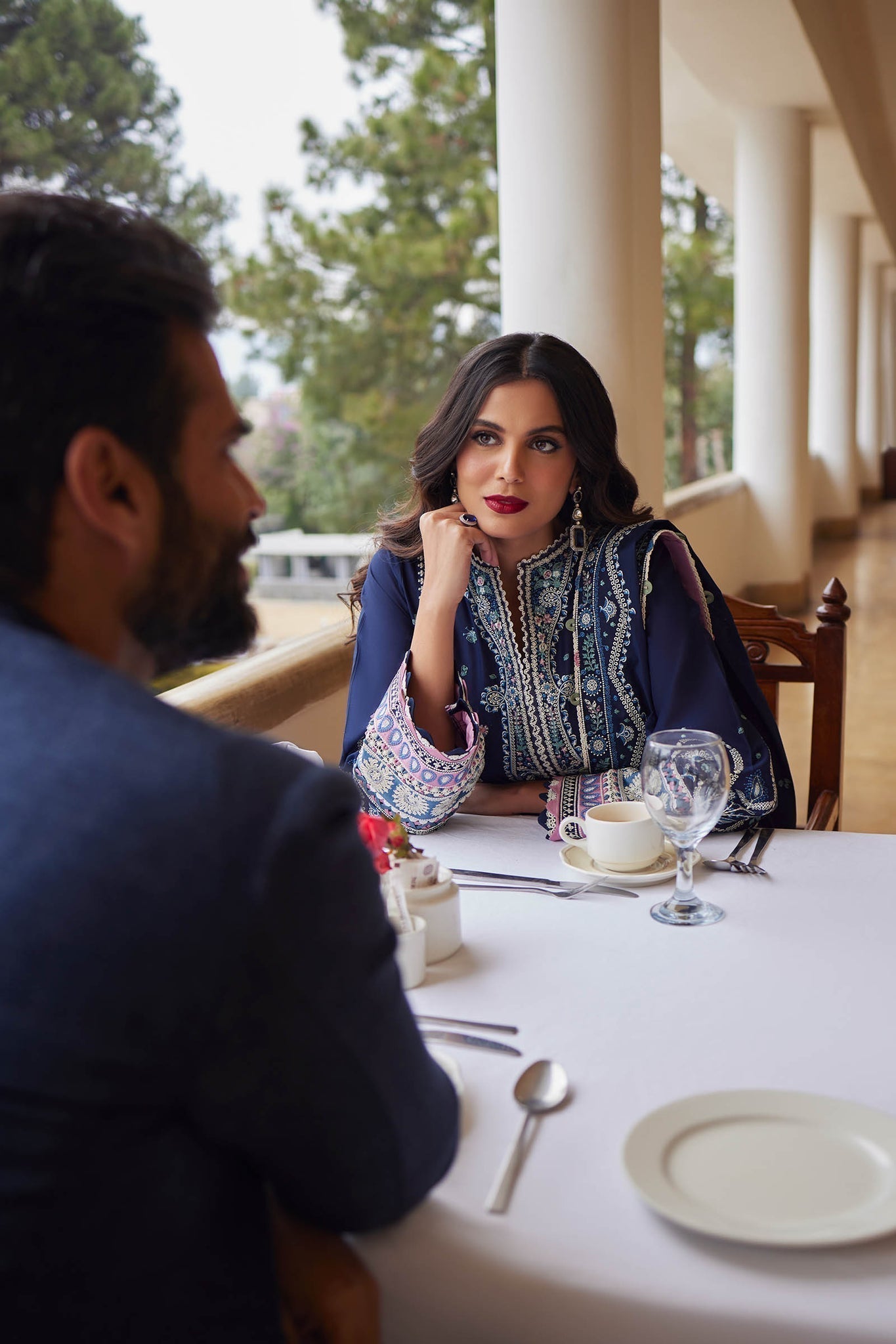 Elan | Lawn24 | MAHROSH (EL24-04 B) - by - Libasekhas UK - Registered Vendor of : Elan - 100% Original Designer Dresss
