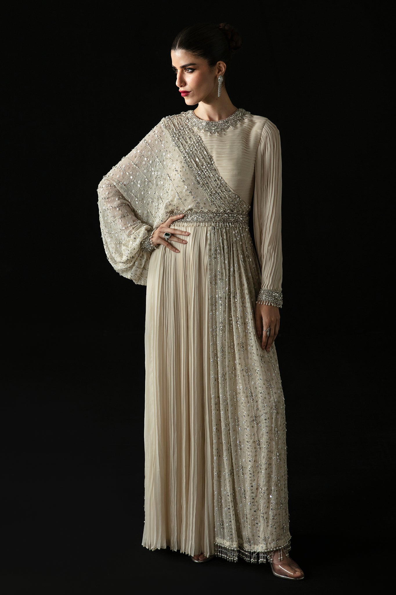 Elan | Pret Crepusule |  CRISTAL DE LUNE (EP-21304) - by - Libasekhas UK - Registered Vendor of : Elan - 100% Original Designer Dresss