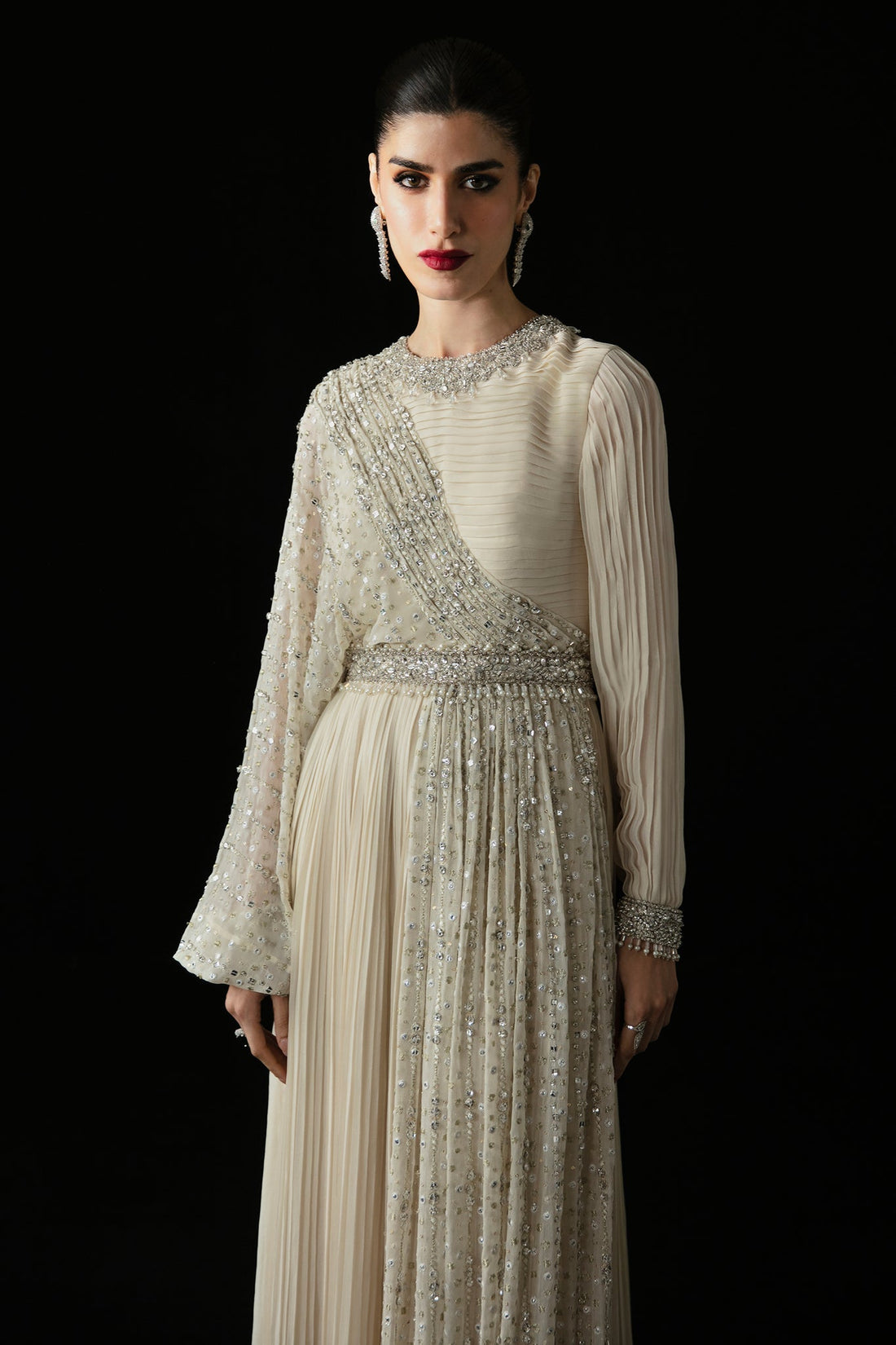 Elan | Pret Crepusule |  CRISTAL DE LUNE (EP-21304) - by - Libasekhas UK - Registered Vendor of : Elan - 100% Original Designer Dresss