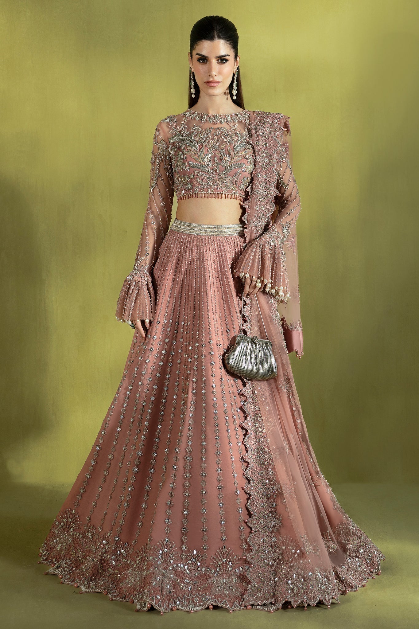 Elan | Pret Crepusule |  ÃTINCELLE DE ROSE (EP-21310) - by - Libasekhas UK - Registered Vendor of : Elan - 100% Original Designer Dresss