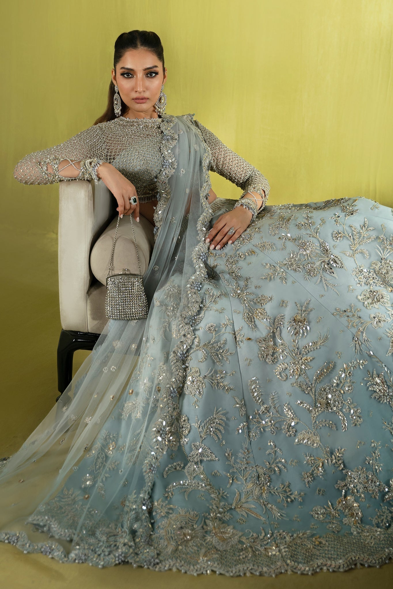 Elan | Pret Crepusule |  CRISTAL DâAUBE (EP-21305) - by - Libasekhas UK - Registered Vendor of : Elan - 100% Original Designer Dresss