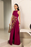 Erum Khan | Elan Formals |Mulberry Gold - by Libasekhas UK - Registered Vendor of : Erum Khan - 100% Original Designer Dress