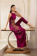 Erum Khan | Elan Formals |Mulberry Gold - by Libasekhas UK - Registered Vendor of : Erum Khan - 100% Original Designer Dress