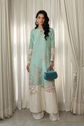 Erum Khan | Elan Formals | Mint Bloom - by Libasekhas UK - Registered Vendor of : Erum Khan - 100% Original Designer Dress