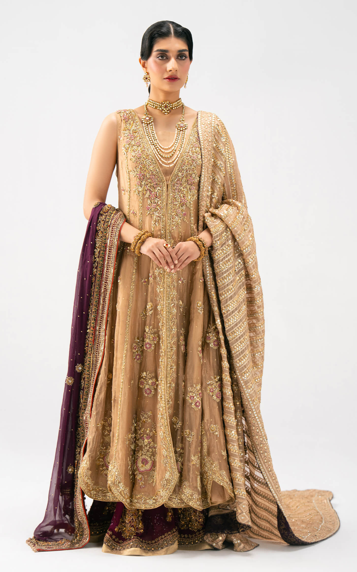 Asifa and Nabeel | Lyle Luxury Formals 25 | Elara Bridal Ensemble - by Libasekhas UK - Registered Vendor of : Asifa and Nabeel - 100% Original Designer Dress