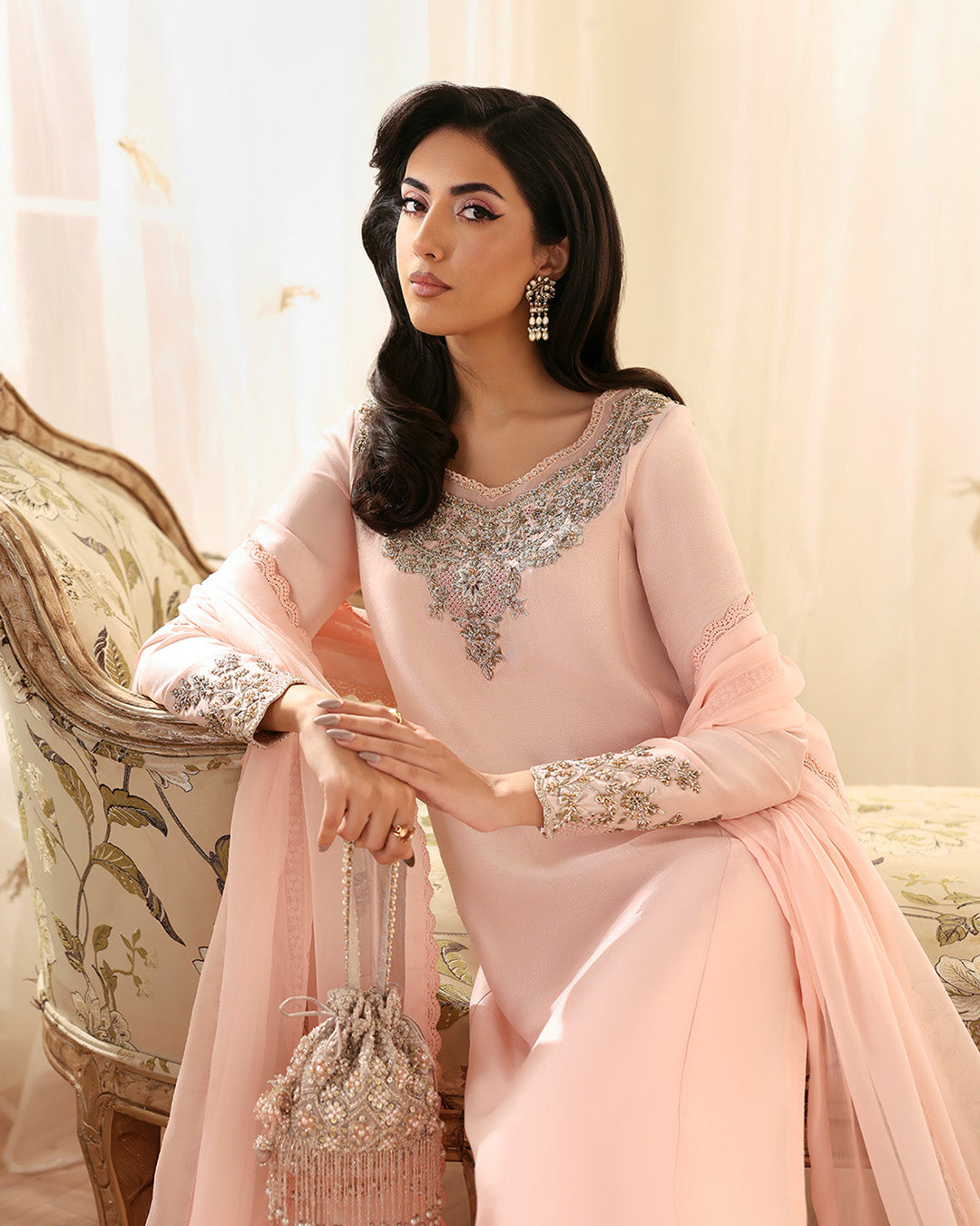 Faiza Saqlain | Freya Luxury Pret | Eleya - by Libasekhas UK - Registered Vendor of : Faiza Saqlain - 100% Original Designer Dress