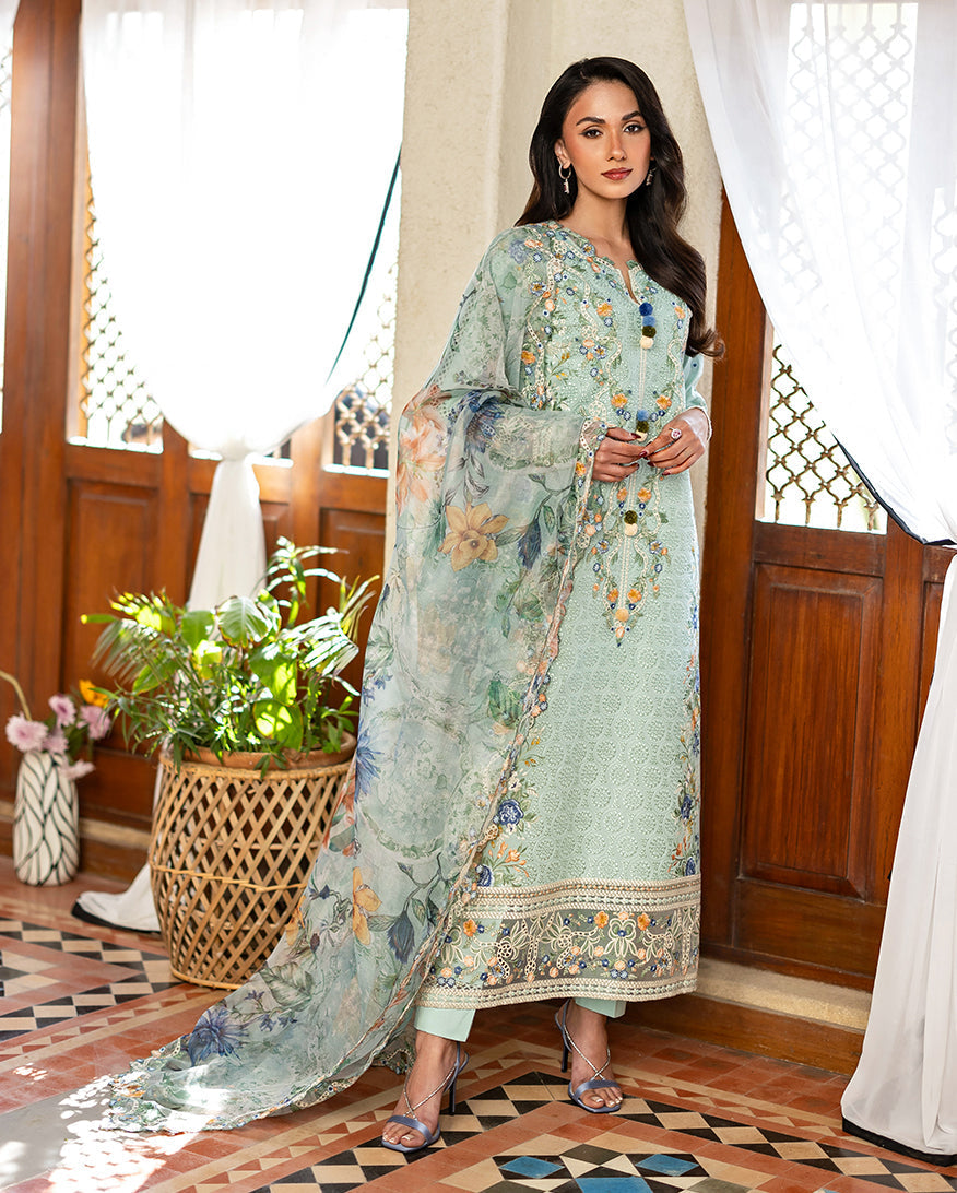 Mushq | Astoria Lawn 26 | Elif - by Libasekhas UK - Registered Vendor of : Mushq - 100% Original Designer Dress