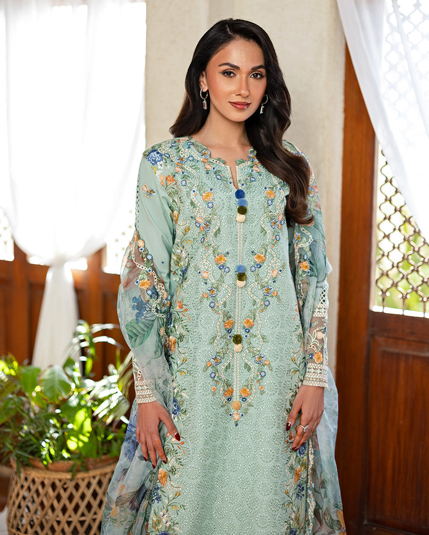 Mushq | Astoria Lawn 26 | Elif - by Libasekhas UK - Registered Vendor of : Mushq - 100% Original Designer Dress