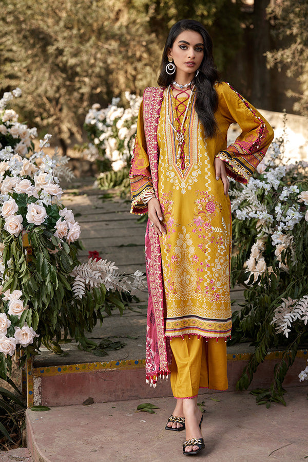 Ellena | Luxury Embroidered Collection | D15 - by - Libasekhas UK - Registered Vendor of : Ellena - 100% Original Designer Dresss