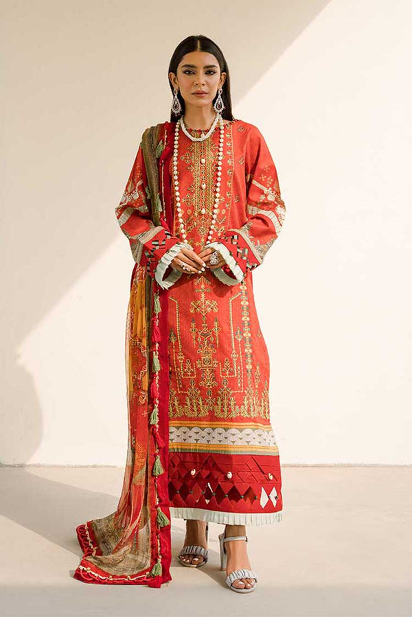 Ellena | Luxury Embroidered Collection | D18 - by - Libasekhas UK - Registered Vendor of : Ellena - 100% Original Designer Dresss