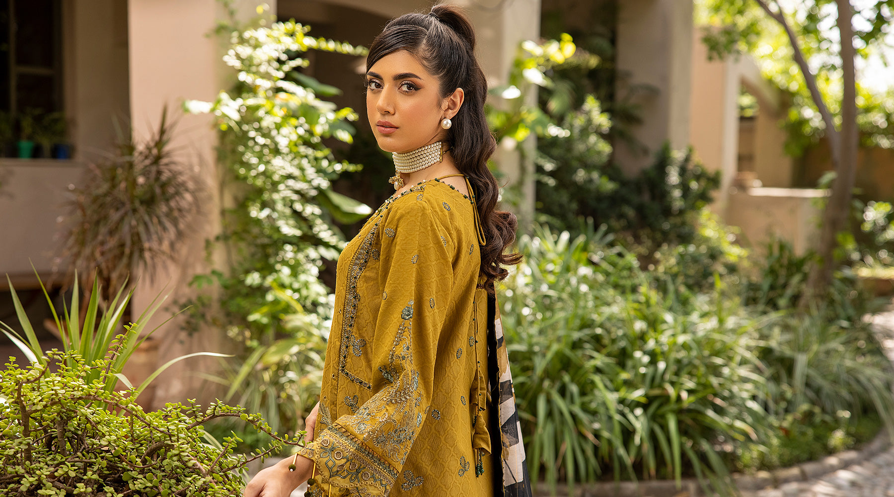 Ellena | Luxury Embroidered Collection | D17 - by - Libasekhas UK - Registered Vendor of : Ellena - 100% Original Designer Dresss