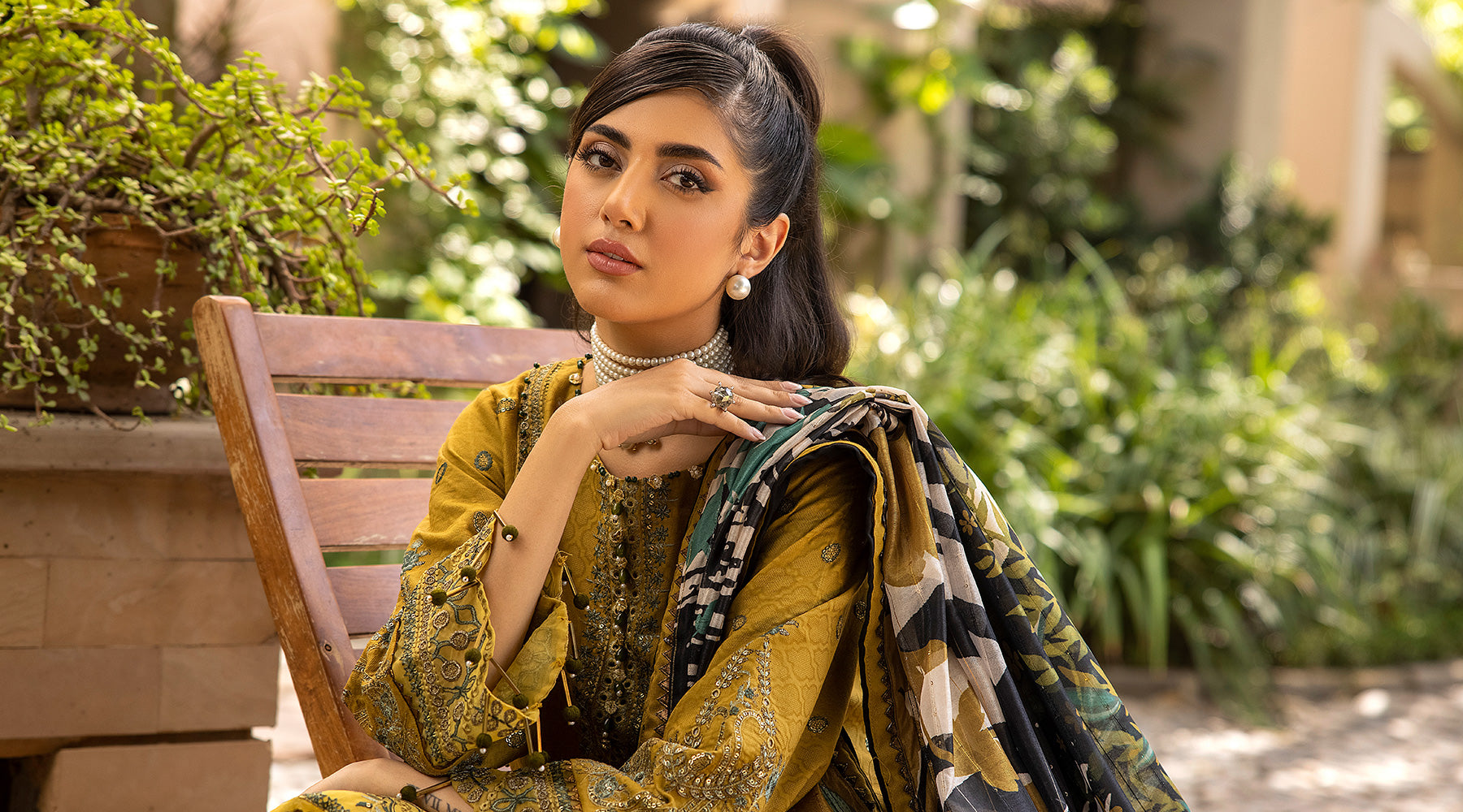 Ellena | Luxury Embroidered Collection | D17 - by - Libasekhas UK - Registered Vendor of : Ellena - 100% Original Designer Dresss
