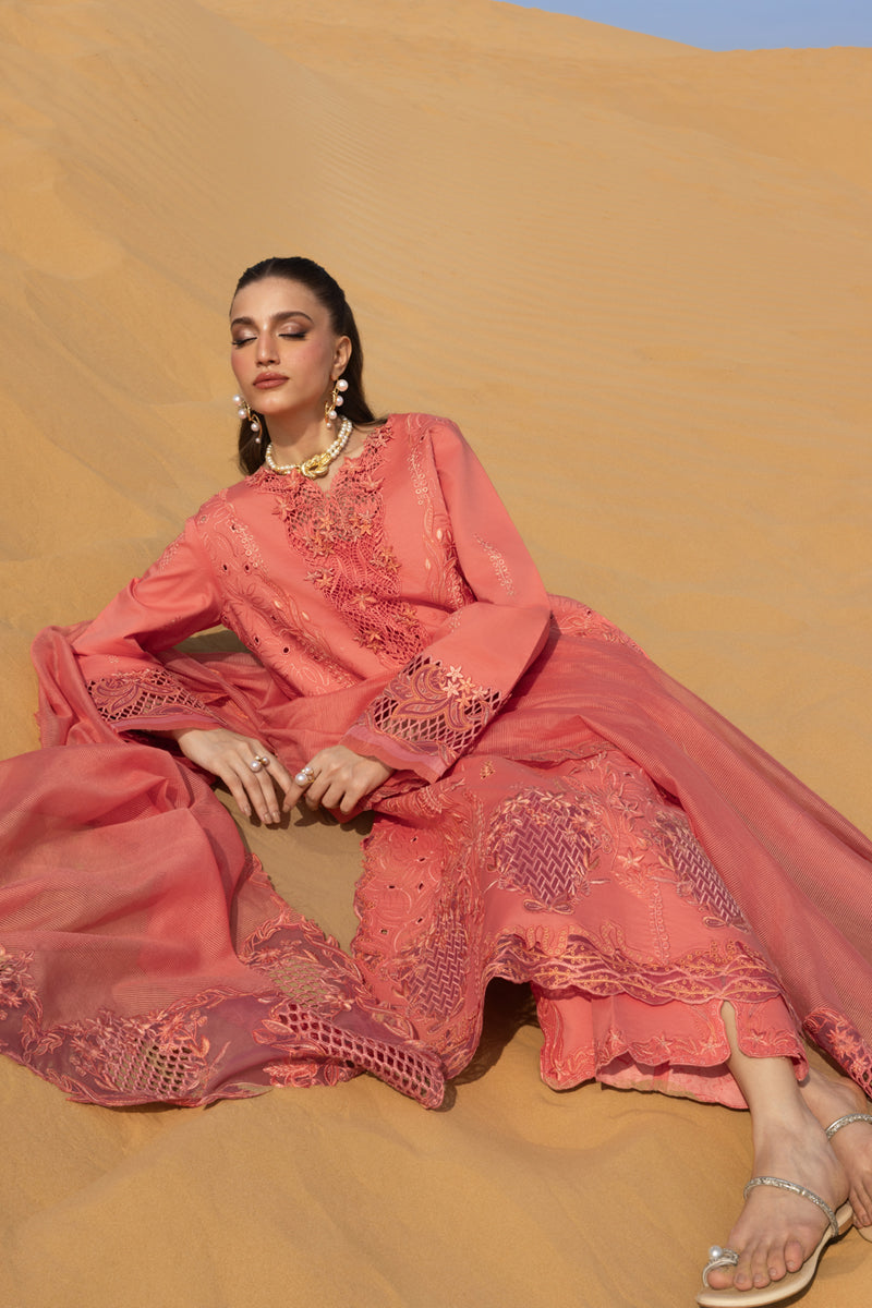 Rangrasiya | Premium Summer Collection 26 | Elnaz - by Libasekhas UK - Registered Vendor of : Rangrasiya - 100% Original Designer Dress