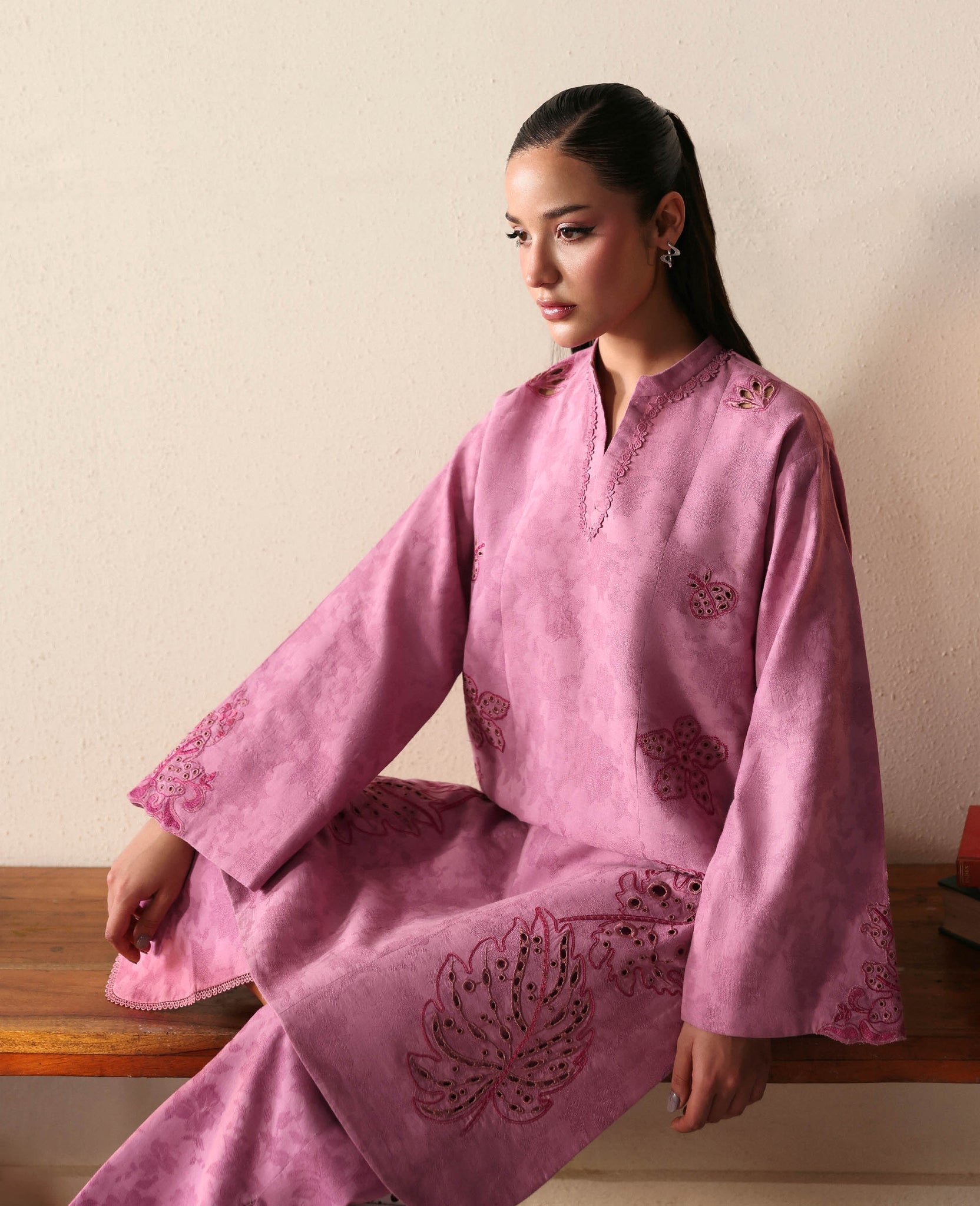 Republic Womenswear | Basics Winter 25 | Elora - by Libasekhas UK - Registered Vendor of : Republic Womenswear - 100% Original Designer Dress