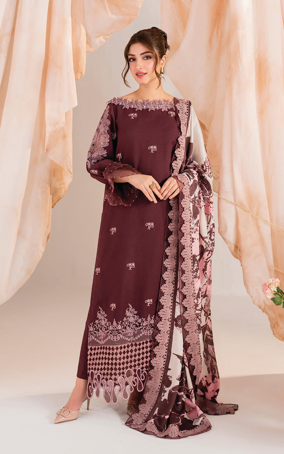 Asifa and Nabeel | Winter Meraki 24 | Elysian-MW-12 - by - Libasekhas UK - Registered Vendor of : Asifa and Nabeel - 100% Original Designer Dresss