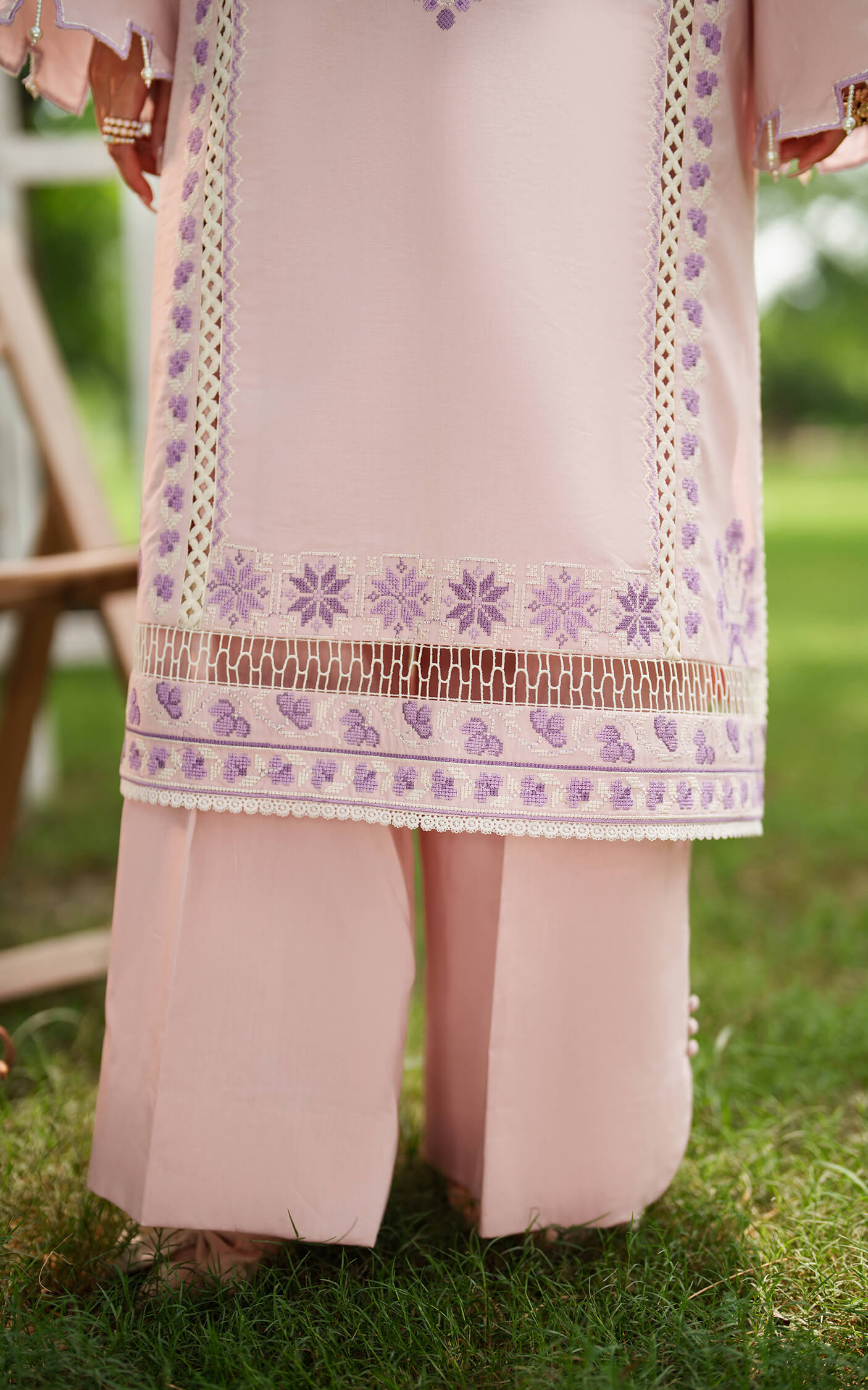 Asifa and Nabeel | Eden Cambric 25 | Elysian Petals ECU25-08 - by Libasekhas UK - Registered Vendor of : Asifa and Nabeel - 100% Original Designer Dress