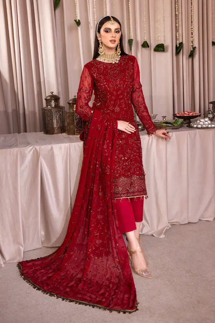 Emaan Adeel | Romansiyyah Luxury Formals 23 | RM-08 SARAFEEN - by - Libasekhas UK - Registered Vendor of : Emaan Adeel - 100% Original Designer Dresss