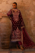 Emaan Adeel | Saanjh Velvet Collection 24 |  Tara - by - Libasekhas UK - Registered Vendor of : Emaan Adeel - 100% Original Designer Dresss