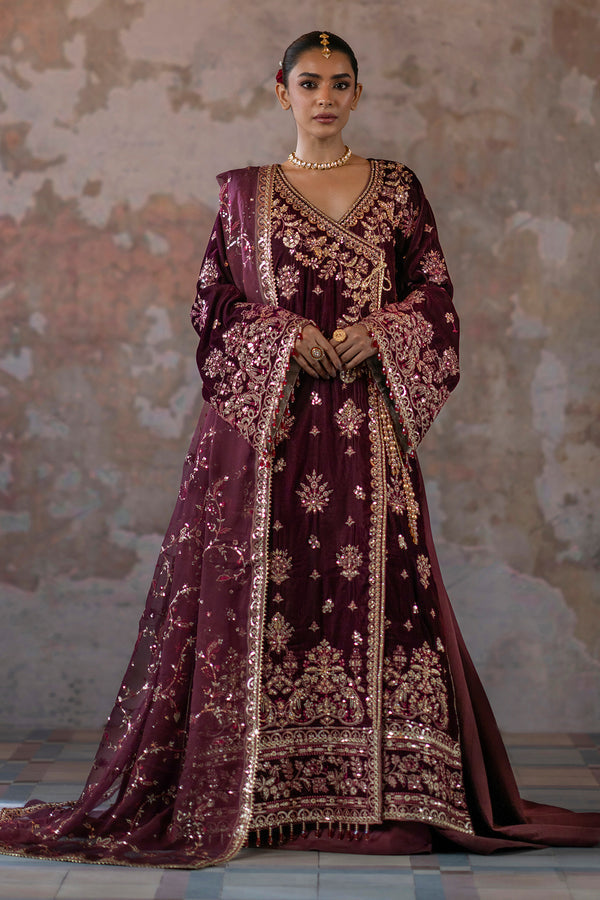 Emaan Adeel | Saanjh Velvet Collection 24 |  Tanish - by - Libasekhas UK - Registered Vendor of : Emaan Adeel - 100% Original Designer Dresss