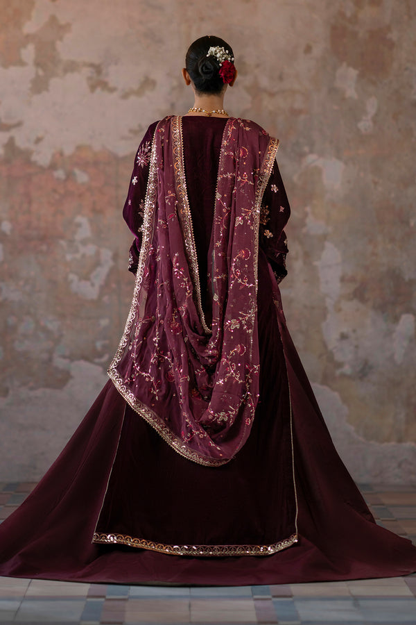 Emaan Adeel | Saanjh Velvet Collection 24 |  Tanish - by - Libasekhas UK - Registered Vendor of : Emaan Adeel - 100% Original Designer Dresss