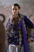 Emaan Adeel | Saanjh Velvet Collection 24 |  Aroosh - by - Libasekhas UK - Registered Vendor of : Emaan Adeel - 100% Original Designer Dresss