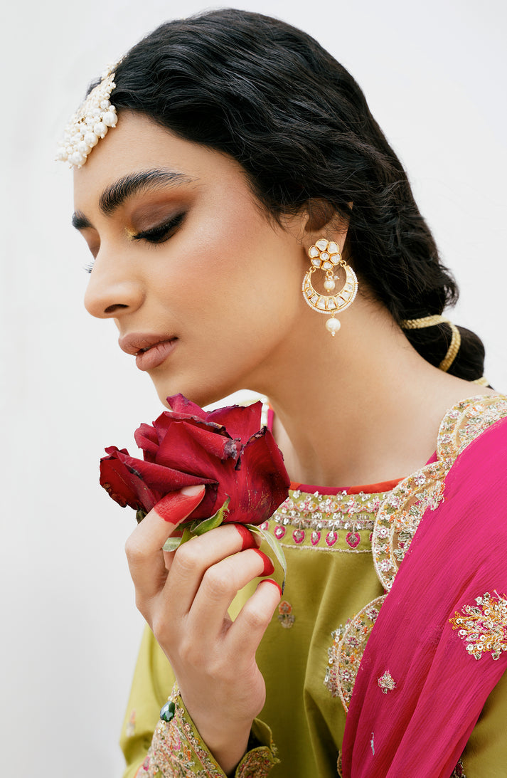 Emaan Adeel | Gul Mohr Eid Pret | ESHAL - by - Libasekhas UK - Registered Vendor of : Emaan Adeel - 100% Original Designer Dresss