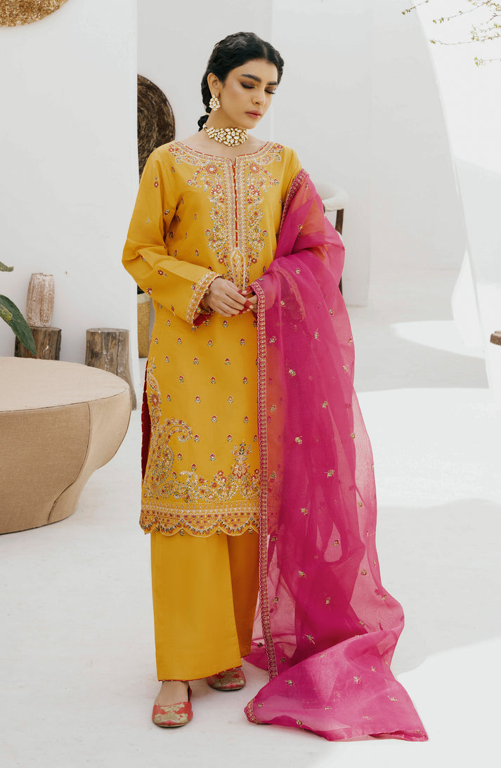 Emaan Adeel | Gul Mohr Eid Pret | WASHMA - by - Libasekhas UK - Registered Vendor of : Emaan Adeel - 100% Original Designer Dresss