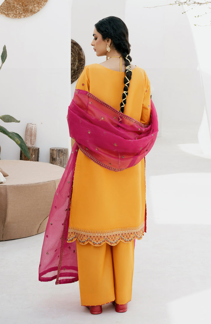 Emaan Adeel | Gul Mohr Eid Pret | WASHMA - by - Libasekhas UK - Registered Vendor of : Emaan Adeel - 100% Original Designer Dresss