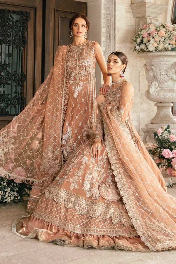 Maria B | Mbroidered Fabrics 2024 | BD-2804 - by - Libasekhas UK - Registered Vendor of : Maria B - 100% Original Designer Dresss
