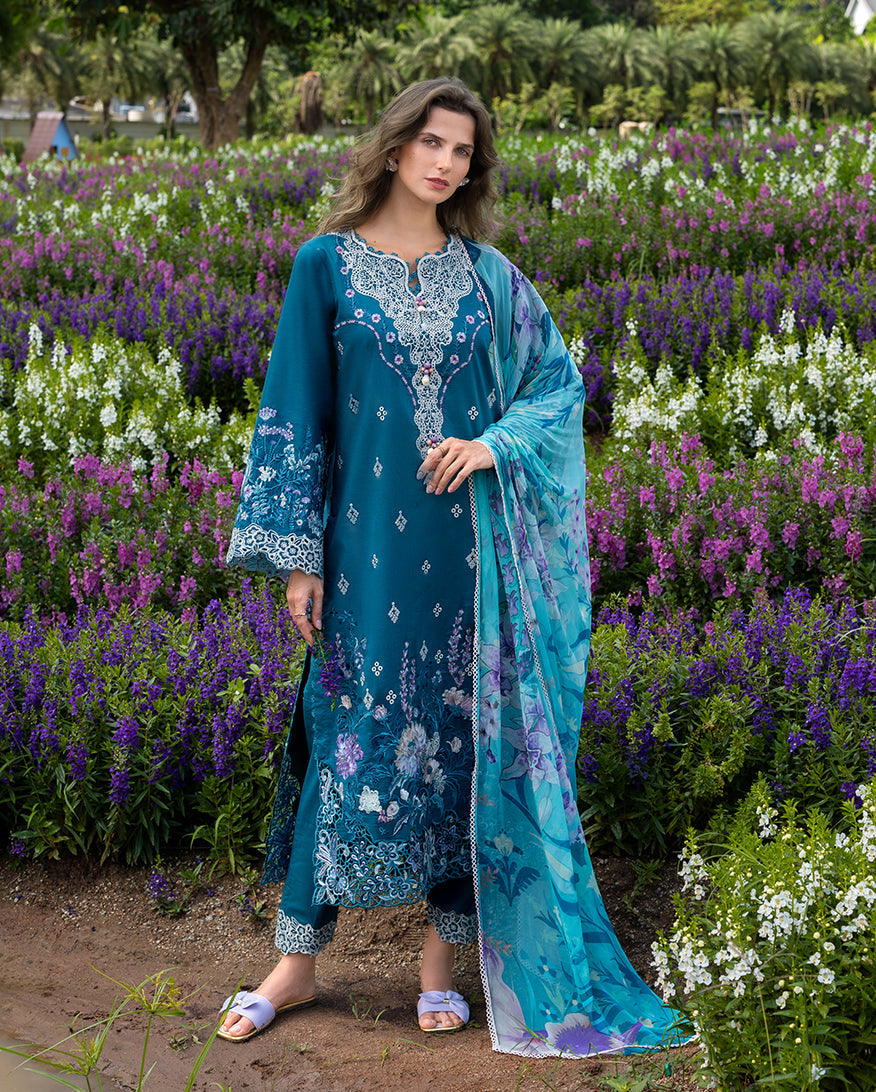 Mushq | Hemline the Secret Garden | Emerald Fern - by Libasekhas UK - Registered Vendor of : Mushq - 100% Original Designer Dress