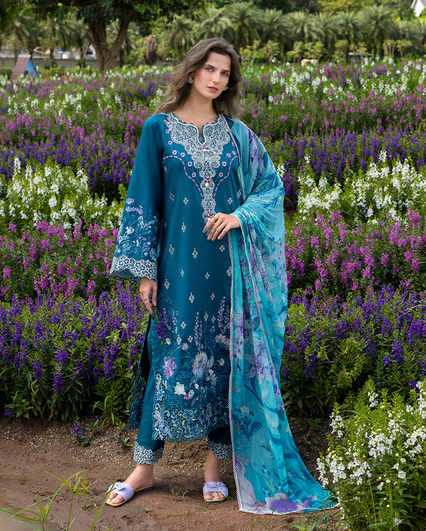 Mushq | Hemline the Secret Garden | Emerald Fern - by Libasekhas UK - Registered Vendor of : Mushq - 100% Original Designer Dress