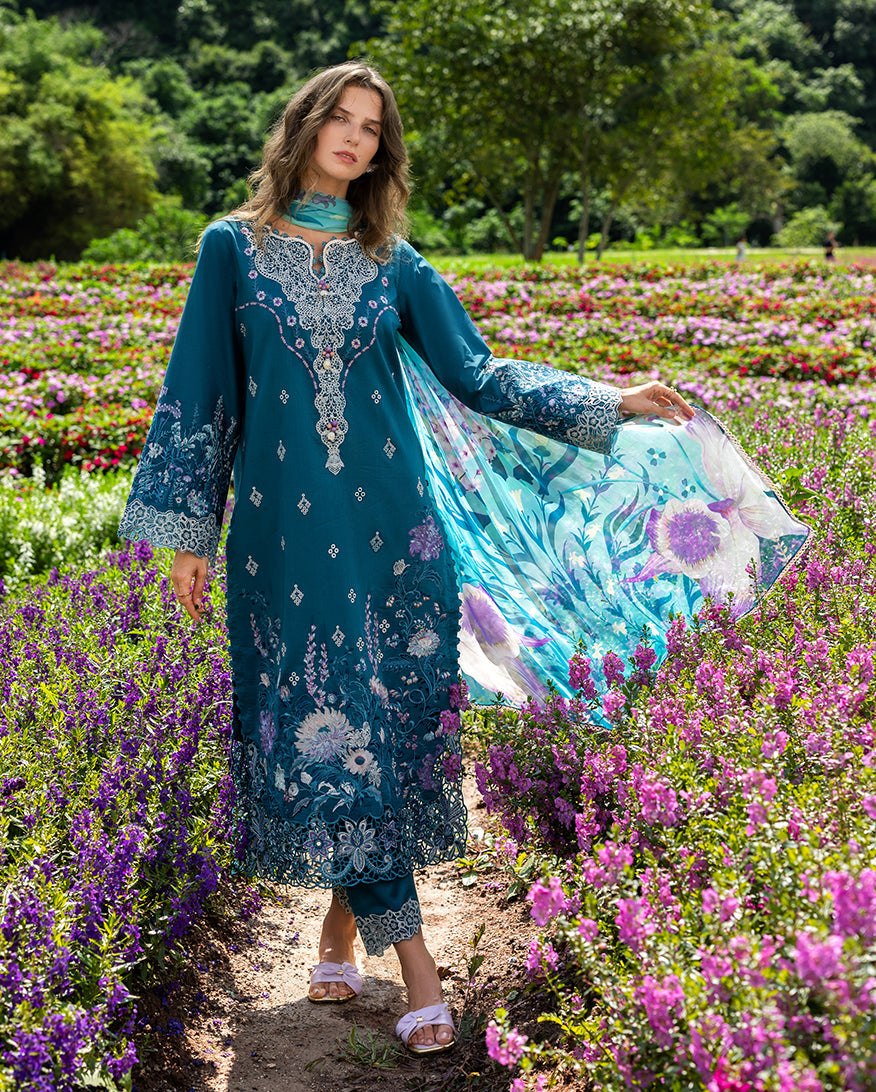 Mushq | Hemline the Secret Garden | Emerald Fern - by Libasekhas UK - Registered Vendor of : Mushq - 100% Original Designer Dress