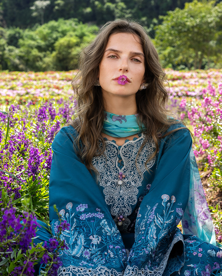 Mushq | Hemline the Secret Garden | Emerald Fern - by Libasekhas UK - Registered Vendor of : Mushq - 100% Original Designer Dress